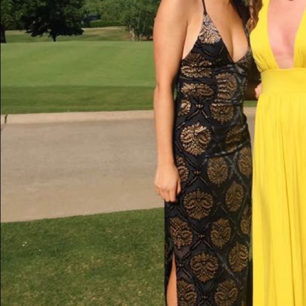 Blue and Gold Maxi